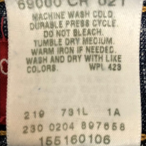 Levis 515 Nouveau Bootcut Low Rise Size 10 MS S - Picture 10 of 10